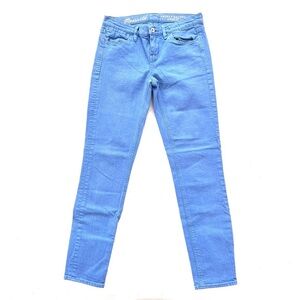 Madewell Skinny Skinny Ankle Cornflower Blue Jeans SZ 25 EUC
